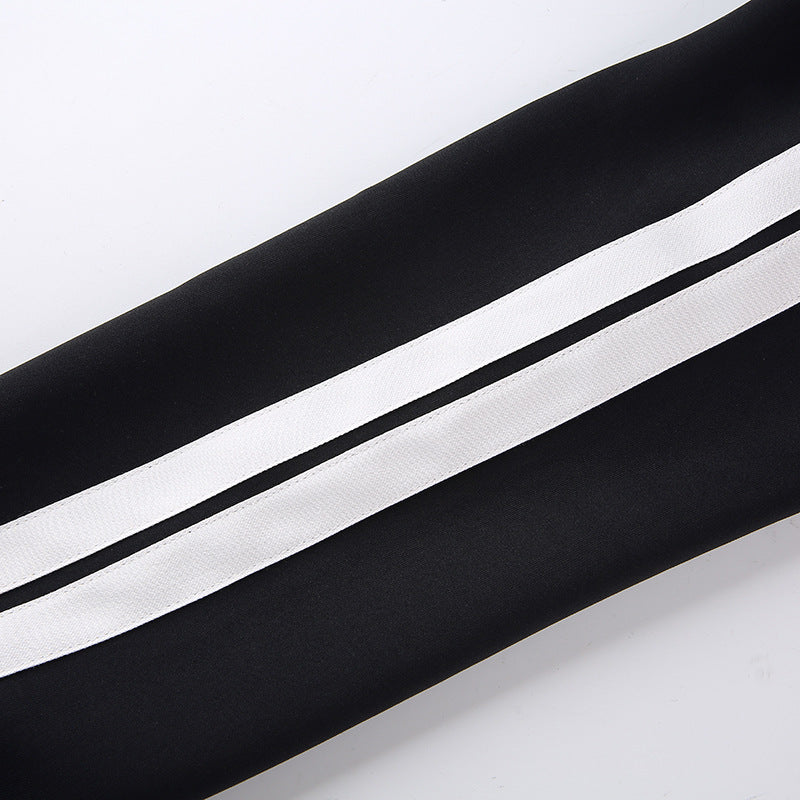 Ribbon embroidery zipper new women's clothing