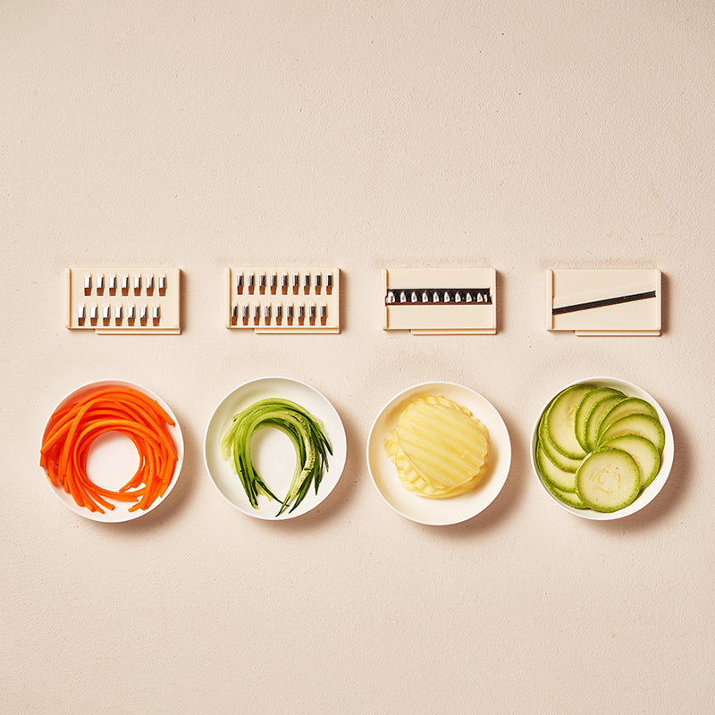 2023 New Multifunction Vegetable Cutter With Basket And Brush Portable Slicer Chopper Kitchen Tools