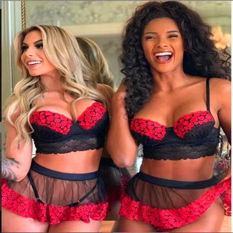 Women's sexy pajamas two-piece underwear