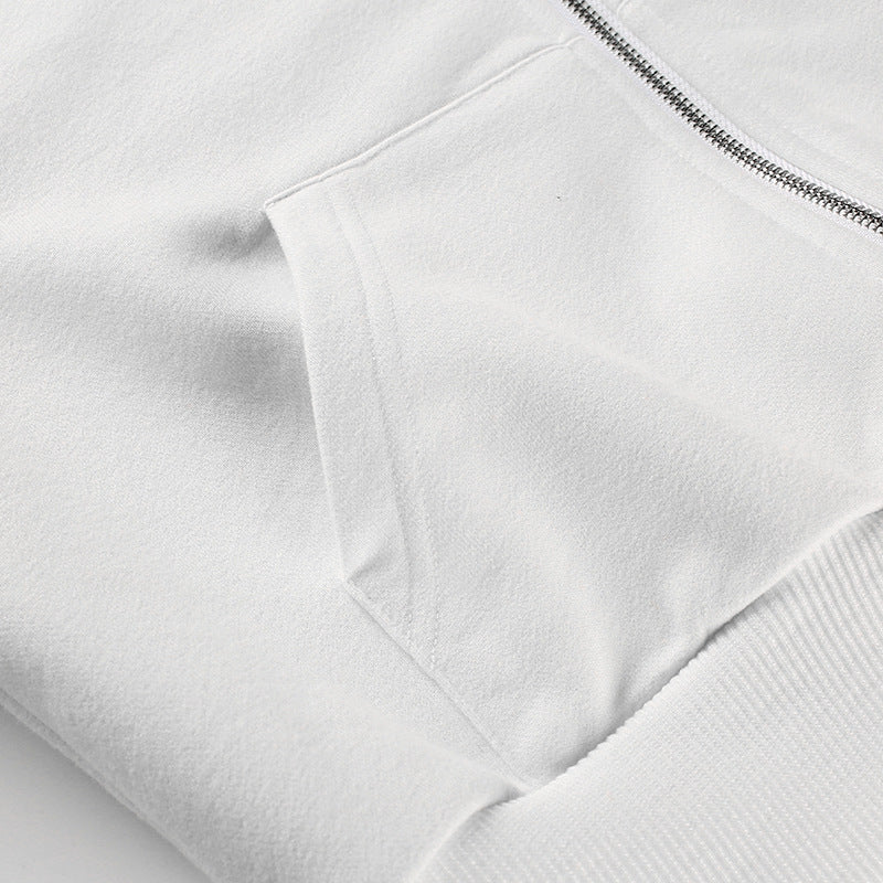 Ribbon embroidery zipper new women's clothing