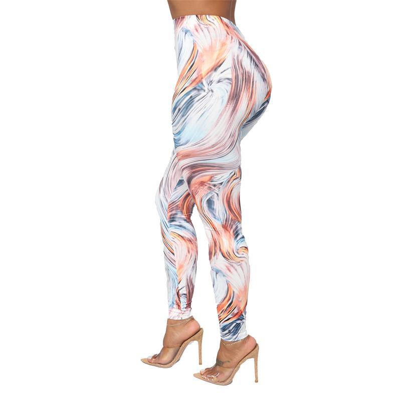 Sexy print two piece set