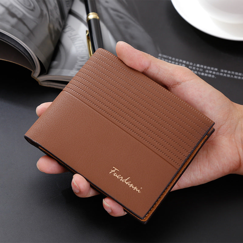 Men's short wallet